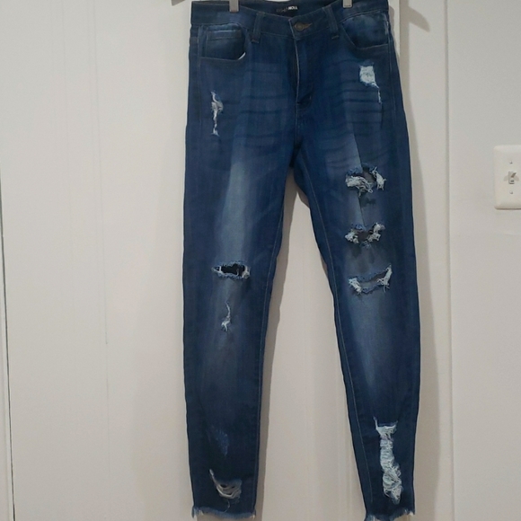 Fashion Nova Denim - Chicago Distressed Jeans - Fashion Nova